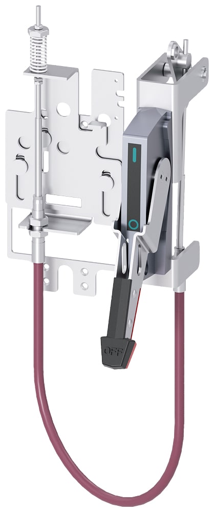 SIEMENS - SIE3VA92770CK72 Unità di comando con cavo Bowden, azionamento Max-Flex, kit completo maniglia in acciaio