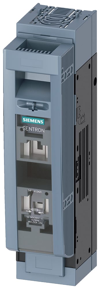 SIEMENS - SIE3NP11411DA20 SEZ.FUS.NH1 1P 250A PIASTRA 70MM AL.MOR