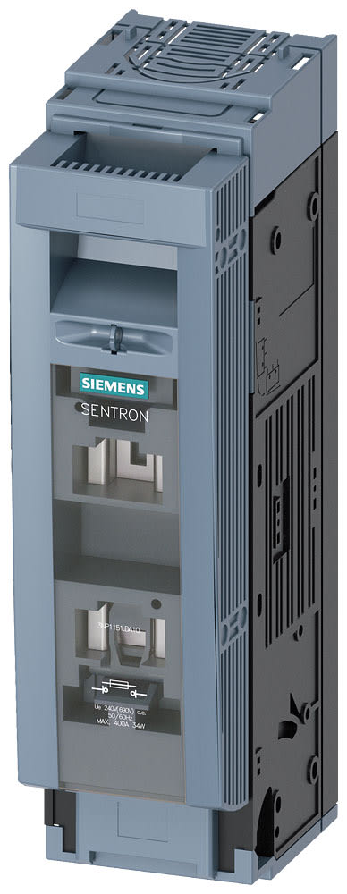 SIEMENS - SIE3NP11511DA10 SEZ.FUS.NH2 1P 400A FIX PIAST. 70MM SBAR