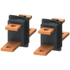 SIEMENS - SIE8PQ50000BA72 Terminale di collegamento 2x25x5 mm, 1 set =2 pezzi
