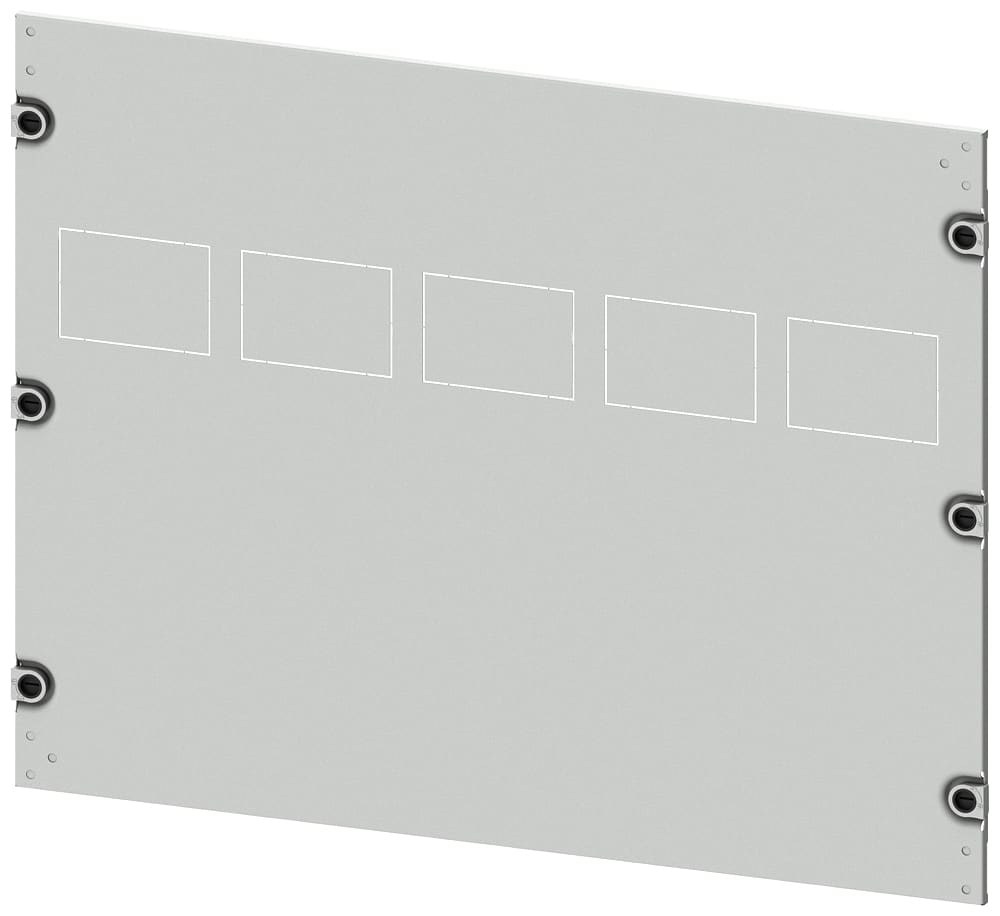 SIEMENS - SIE8PQ20558BA13 mostrina copriforo 3VA20 (100A), 3VA21 (160A), 3VA22 (250A), a 3 poli, installazione fissa, azionamento: comando a motore, RCD: con; A: 550mm, La: ...