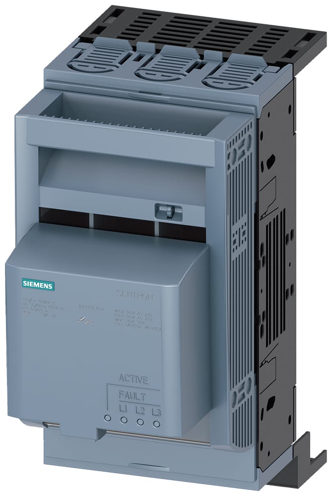 SIEMENS - SIE3NP11331JC12 SENTRON, Sezionatore sottocarico a fusibili 3NP1, a 3 poli, NH00, 160 A