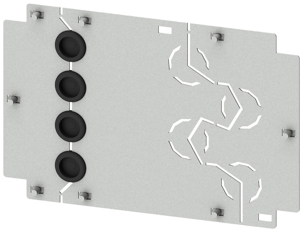 SIEMENS - SIE8PQ50003BA72 Copertura collegamento posteriore 3VL1-3 (250A), a 4 poli, esecuzione estraibile