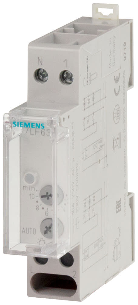 SIEMENS - SIE7LF6310 INT.LUCE SC 0,5-10MIN.3/4F 16A 230 RES.