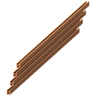 SIEMENS - SIE8PQ40000BA26 Guide profilate per sbarre di distribuzione verticali 30x40, L: 1610mm, 1 set=4 pezzi