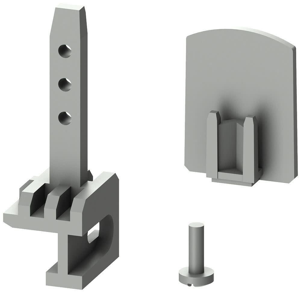 SIEMENS - SIE8US19981CA10 Kit antivibrazione e antiurto 2, limitatori di guida portante 4 viti, 2 pin lunghi