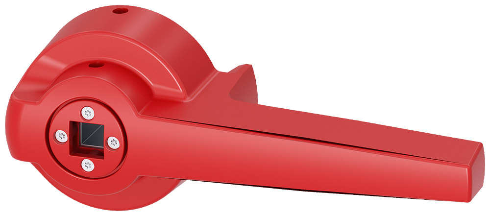 SIEMENS - SIE3VA96870GC05 Maniglia aggiuntiva per comando rotativo bloccoporta, OFF DI EMERGENZA, accessorio per: 3VA15/25 1000