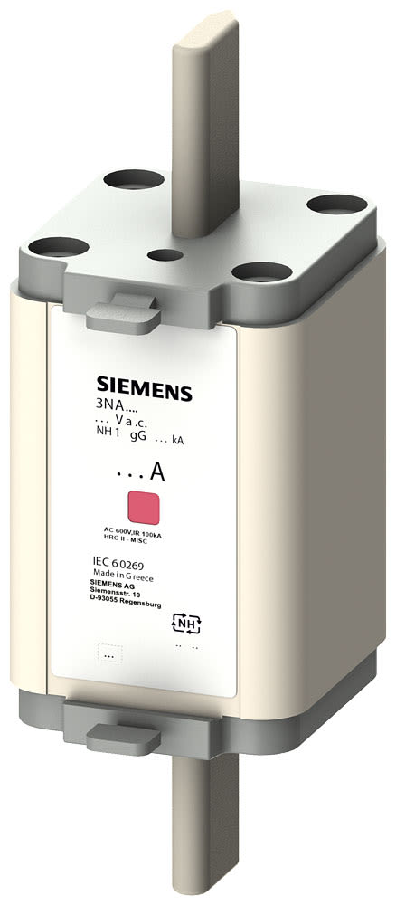 SIEMENS - SIE3NA6144 FUS.NH ISOL.GL/GG GR.1 500VCA 250A SEGN.