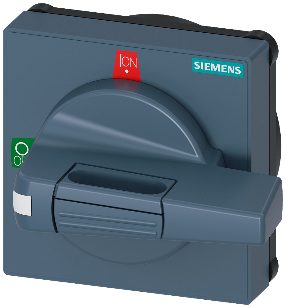 SIEMENS - SIE8UD17712CD01 Operatore con mostrina frontale standard con illuminazione, dimensioni 75x 75, per albero 8x 8