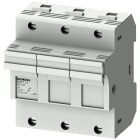 SIEMENS - SIE3NW7132 SENTRON, portafusibili per fusibili cilindrici, 14 x 51 mm, a 3 poli, In: 50 A, Un AC: 690 V