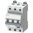 SIEMENS - SIE5SU13367FP10 Interruttore magnetotermico differenziale, 6 kA, a 3 poli, tipo A, 30 mA, car. C, In: 10 A Un: 400 V