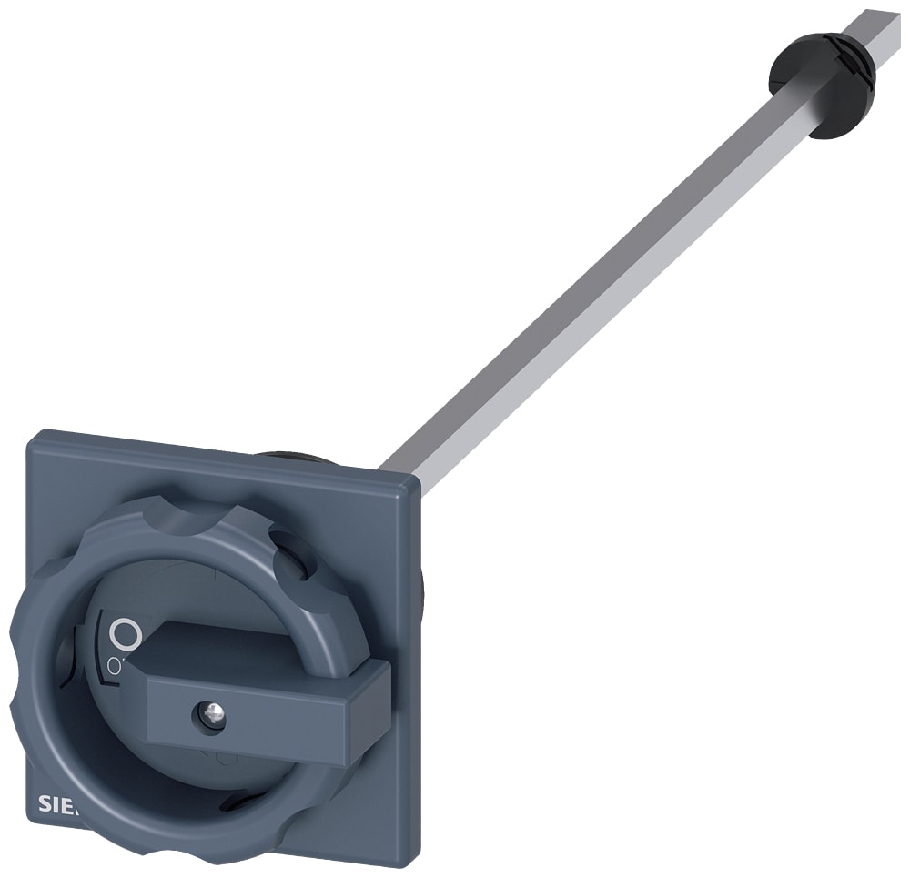 SIEMENS - SIE3KD90015 Accessori per 3KD0 grand. costr. 01/02 comando rotativo bloccoporta, comando completo, grigio