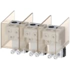 SIEMENS - SIE3VA97730JM43 Morsetto di collegamento per conduttore tondo TA6.3 4x 1/0 - 500 kcmil per 4 cavi, 3 pezzi