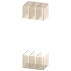 SIEMENS - SIE3VA98710WF30 Calotta coprimorsetti alta a 3 poli, 1 pezzo per 3VA57/58/67/68, a 3 poli