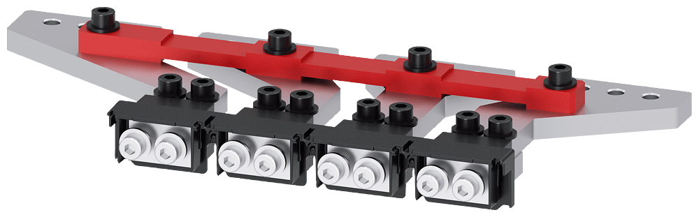 SIEMENS - SIE3VA96040QE60 REAR CONNECTING STUDS FLAT 90 F, 4 PCS