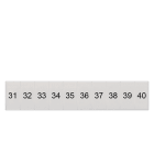 SIEMENS - SIE8WH81202AB35 TARGHETTA FRONT. 5,2MM LONG. 31-40