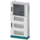 SIEMENS - SIE8GK29444BB20 ALPHA-MED, quadro da pavimento, con scomparto di distribuzione, IP55, classe di protezione 1, A=1200mm