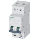 SIEMENS - SIE5SL42148 Interruttore magnetotermico 400V 10kA, 2 poli, D, 0,3A