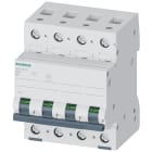 SIEMENS - SIE5SL44026 Interruttore magnetotermico 400 V 10 kA, a 4 poli, B, 2 A