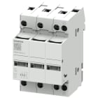 SIEMENS - SIE3NW70642 BASE SEZ.XFUS. 10X38 32A 3P+N SEGN.3UM