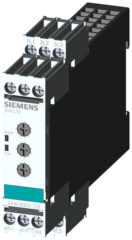 SIEMENS - SIE3RW30031CB54 SOFTSTARTER 400V 1,1KW,22,5MM