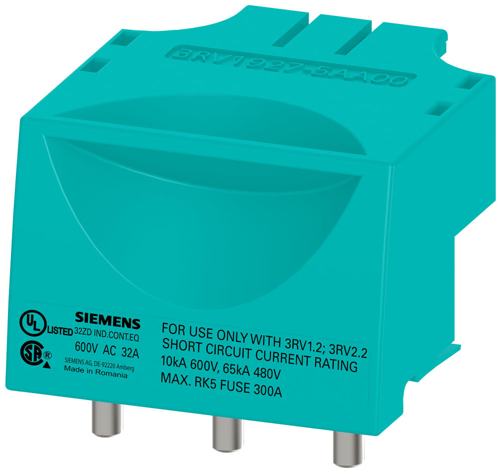 SIEMENS - SIE3RV19275AA00 MORSDI ALIMENT.X S0 A VITE