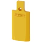SIEMENS - SIE3SE52100AA001AG0 COVER F. POS. SWITCH METAL 31MM,YELLOW