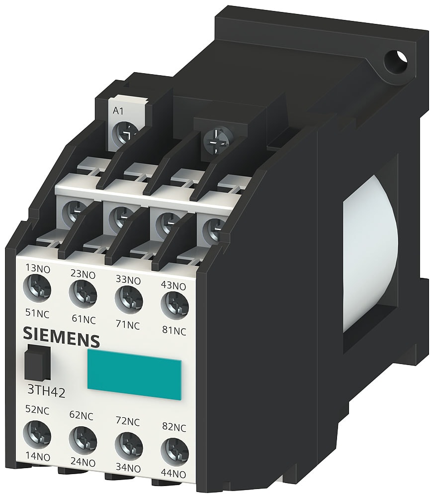 SIEMENS - SIE3TH42800BB4 CONT.AUS.10A 8L 24VCC