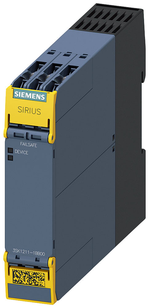 SIEMENS - SIE3SK12111BB00 Dispositivo di sicurezza SIRIUS, modulo di ampliamento uscite 4RO con circuiti di abilitazione a relè