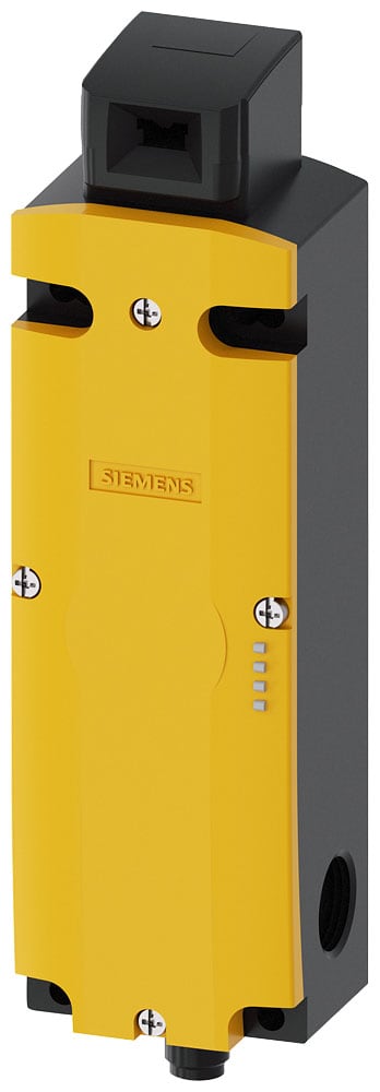 SIEMENS - SIE3SF13241SB211BA1 Interruttore di posizione di sicurezza con blocco di ritenuta 1300 N, 5 direzioni di accostamento, M12, custodia in plastica