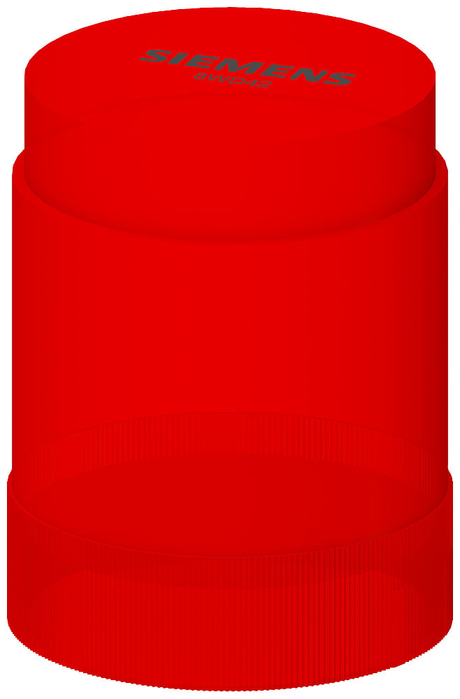 SIEMENS - SIE8WD42405BB Elemento luce lampeggiante, con LED integrato, rosso, AC 115 V, diametro 50 mm