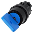 SIEMENS - SIE3SU10004GF110AA0 SEL.KEY 73038 AZZURRO 2POS 0-I, 0+I