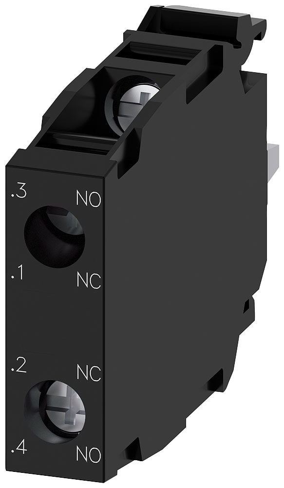SIEMENS - SIE3SU14001AA101FA0 Modulo di contatti con 2 contatti, 1NO+1NC