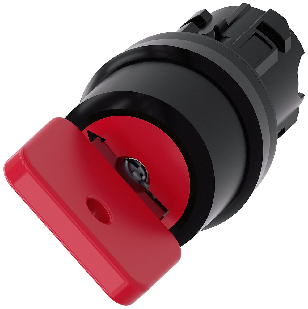 SIEMENS - SIE3SU10004FC010AA0 SEL.KEY 73037 ROSSO 2POS 0<I, 0
