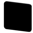 SIEMENS - SIE3SU19000AF160AA0 Targhetta identificativa 22 x 22 mm, colore nero, senza iscrizione