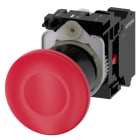SIEMENS - SIE3SU11001BA203CA0 PULS.FUNGO ROSSO TRAZ MOLLA 40MM 1NC