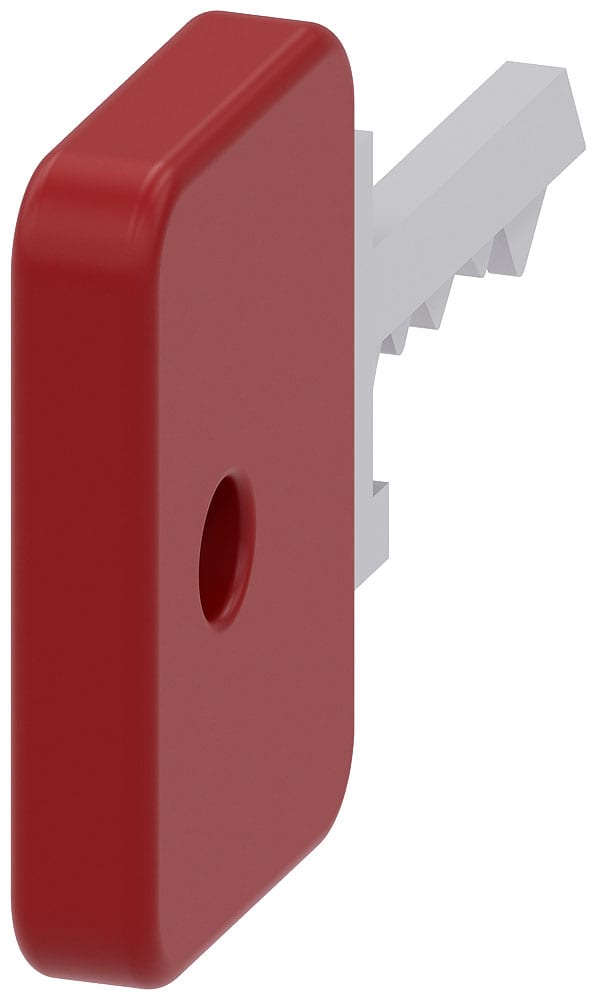 SIEMENS - SIE3SU19500FK200AA0 KEY 73037 ROSSA X SERRATURA O.M.R