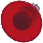 SIEMENS - SIE3SU10511CA200AA0 Pulsante a fungo, illuminato, 22 mm, rotondo, in metallo lucido, colore rosso, 60 mm