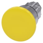 SIEMENS - SIE3SU10501BA300AA0 PULS.FUNGO GIALLO SBLOC TRAZIONE 40MM ME