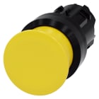 SIEMENS - SIE3SU10001AD300AA0 PULS. FUNGO GIALLO 30MM PLAST.