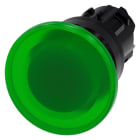 SIEMENS - SIE3SU10011BD400AA0 PULS.LUM.FUNGO VERDE 40MM