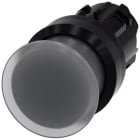 SIEMENS - SIE3SU10011AD700AA0 Pulsante a fungo, illuminato, 22 mm, rotondo, in plastica, trasparente, 30 mm