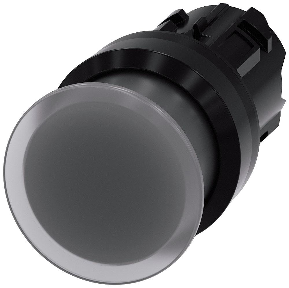 SIEMENS - SIE3SU10011AD700AA0 PULS.LUM.FUNGO TRASPARENTE 30MM