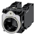 SIEMENS - SIE3SU15001AA101LA0 HOLDER PLAST. 2X(1NO+1NC) VITE