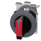 SIEMENS - SIE3SU10622DL200AA0 SEL.LUM.LEVA ROSSO 3POS MANT 30MM