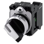 SIEMENS - SIE3SU11502BF603BA0 SEL.LUM.LEVA BIANCO MANT.2POS.MOLLA 1NA