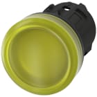 SIEMENS - SIE3SU10016AA300AA0 Indicatore luminoso, 22 mm, rotondo, in plastica, colore giallo, gemma, liscia