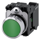 SIEMENS - SIE3SU11500AB403BA0 PULS. PIATTO VERDE MOLLA 1NA