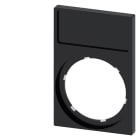 SIEMENS - SIE3SU19000AN100AA0 PORTA TARGH. 12,5X27MM SERIE QUADR. PIAT
