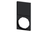 SIEMENS - SIE3SU19000AQ100AA0 PORTA TARGH. 27X27MM SERIE QUADR. PIATTA